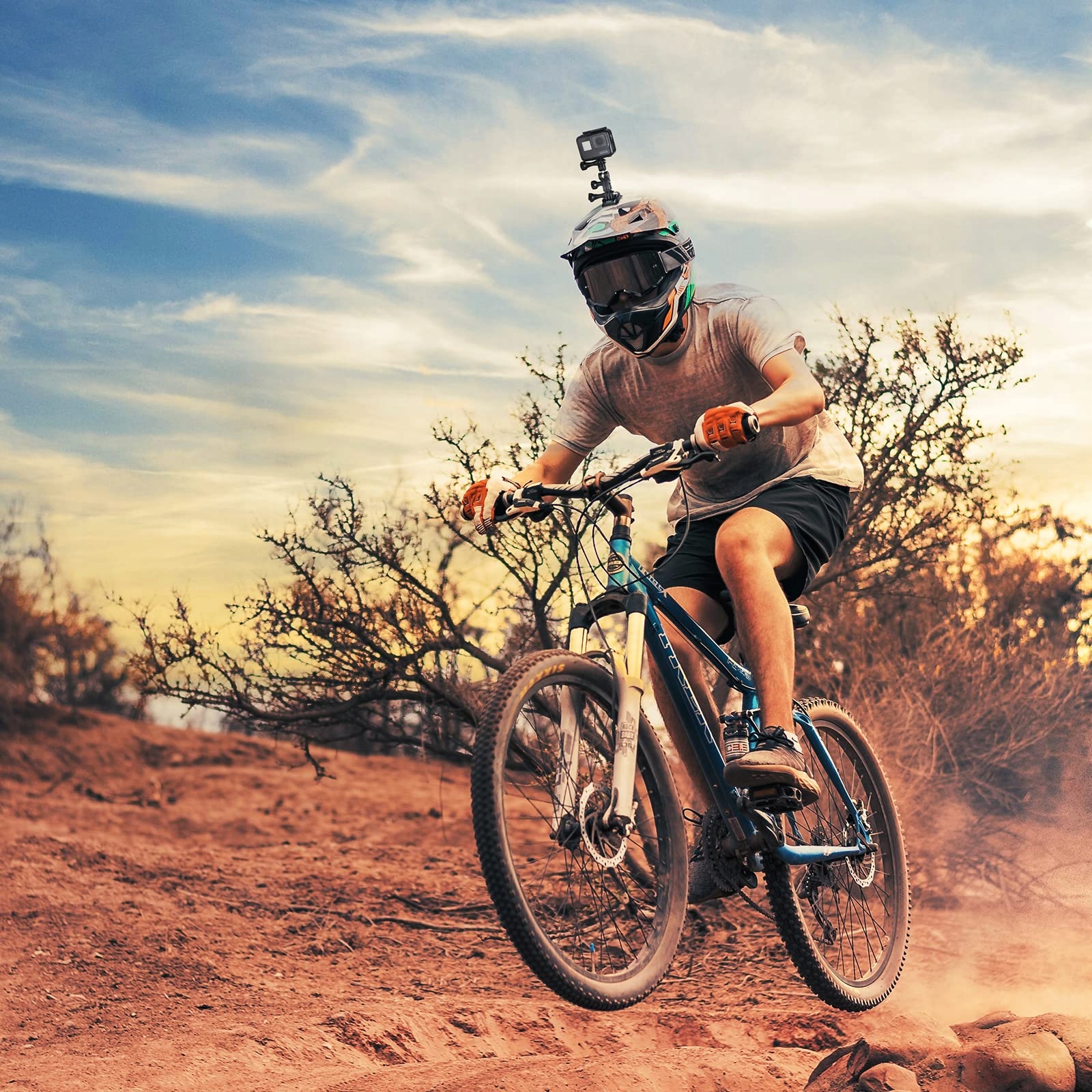 HSU Uchwyt Kulowy Do GoPro 360° Ramię Aluminiowe Do Kamer Hero 12-3 — miniatura 7