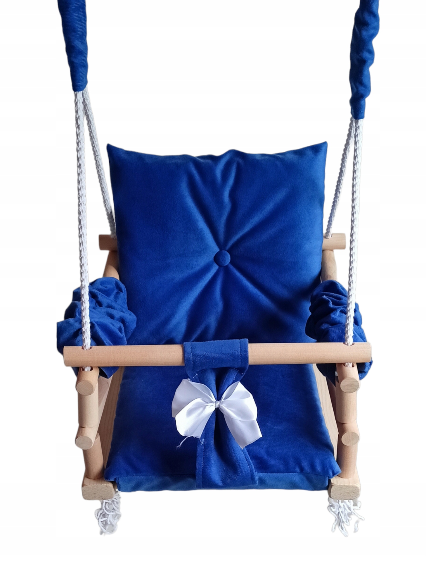 HUŚTAWKA 3w1 DLA DZIECI SERCE NIEBIESKA dom ogród pokój prezent siedzisko Waga produktu z opakowaniem jednostkowym 3 kg