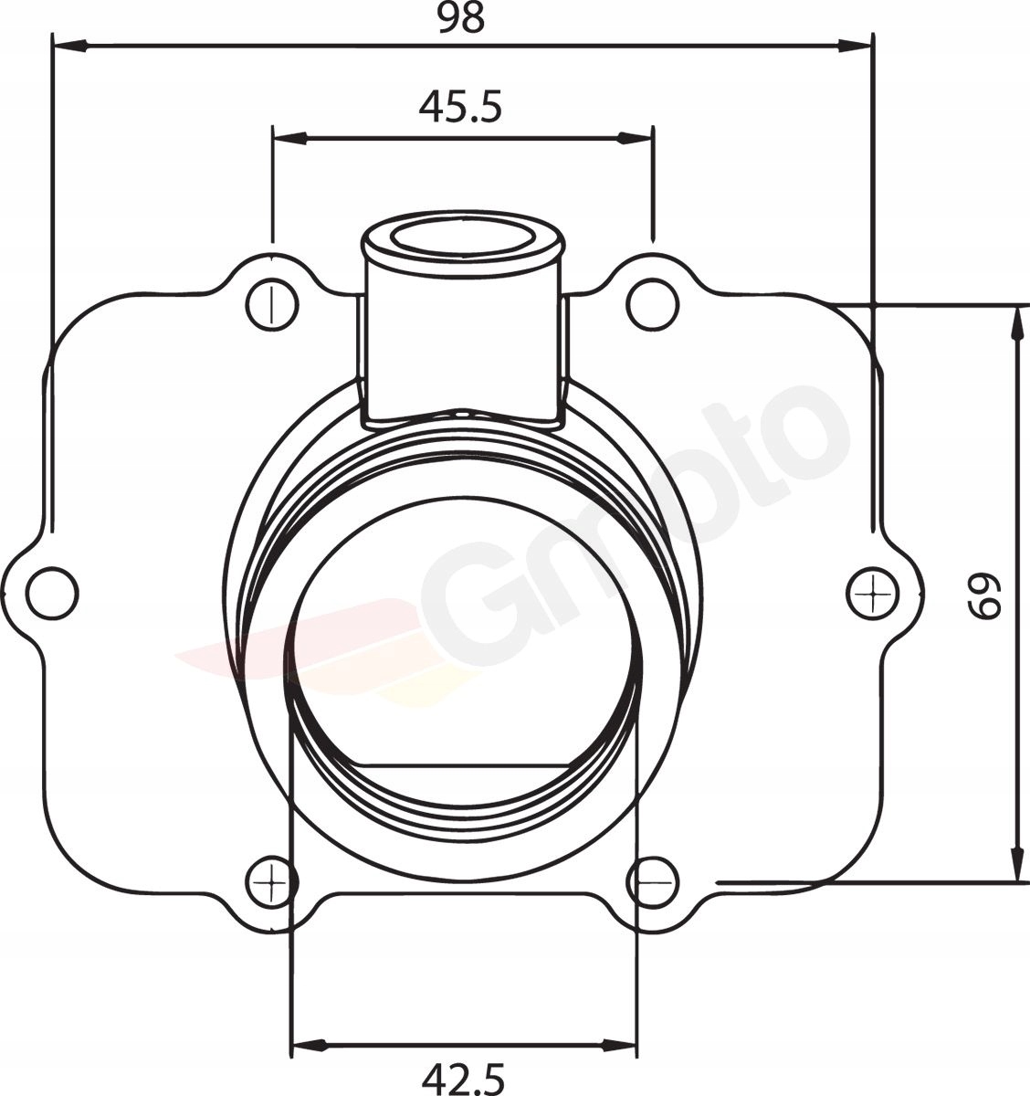 Króciec gaźnika Kimpex Ski-Doo Producent Kimpex