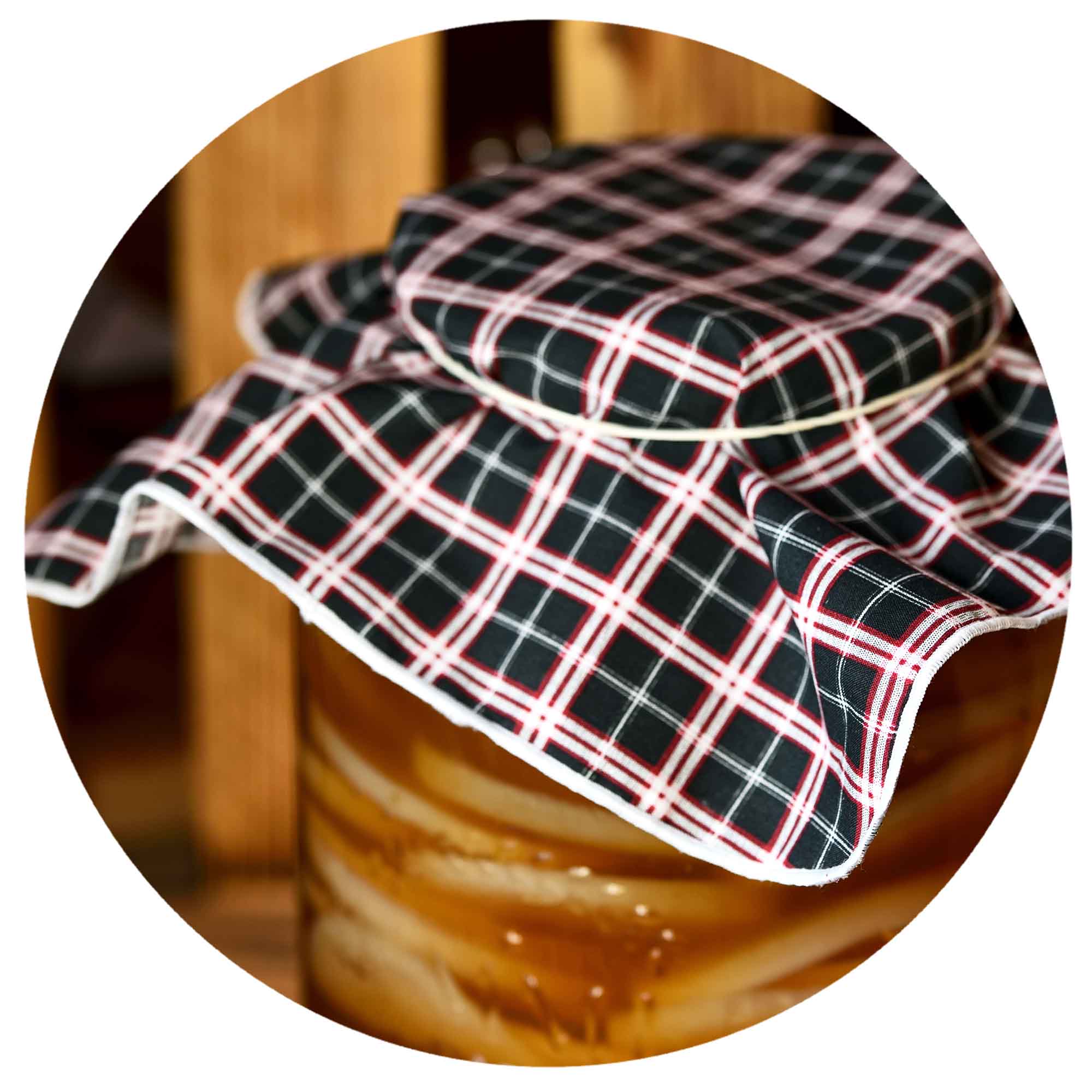 ŚCIERECZKA 25x25 do kombucha algi kefir zakwas