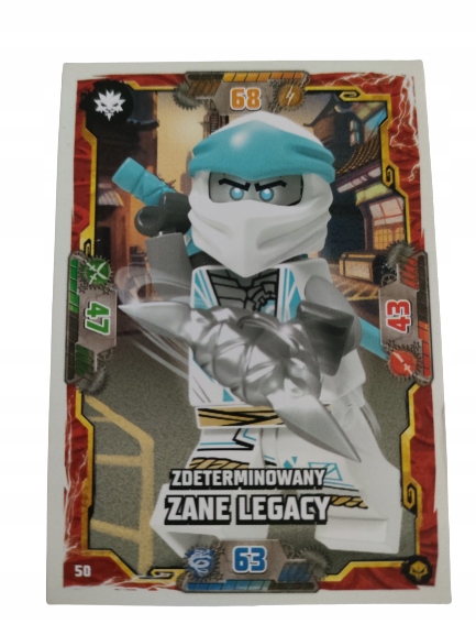 Karta Lego Ninjago Seria 7 Następny Poziom Nr 050