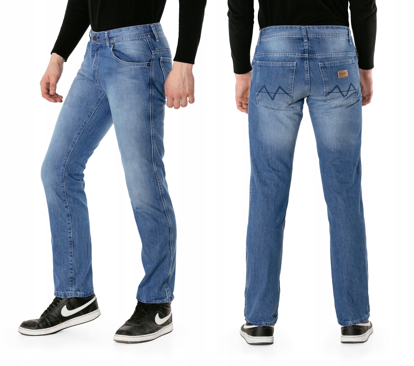 Pánské kalhoty Texsasy Džíny Světle modré Hunter Jeans 110/SN1 W41 L30