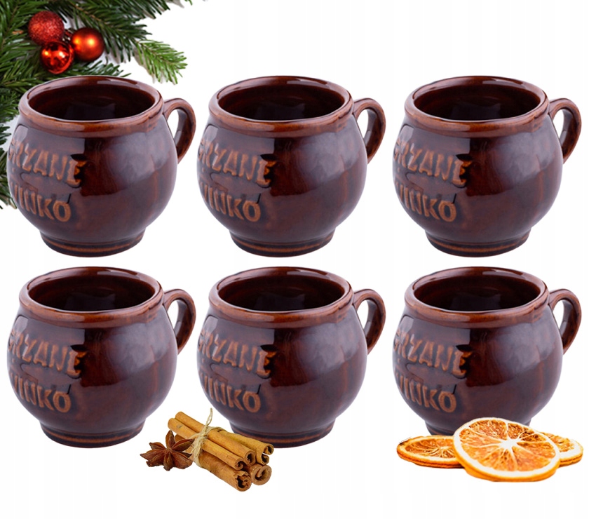 

Kubek Do Grzanego Wina Grzańca Kubki Zestaw Kubków