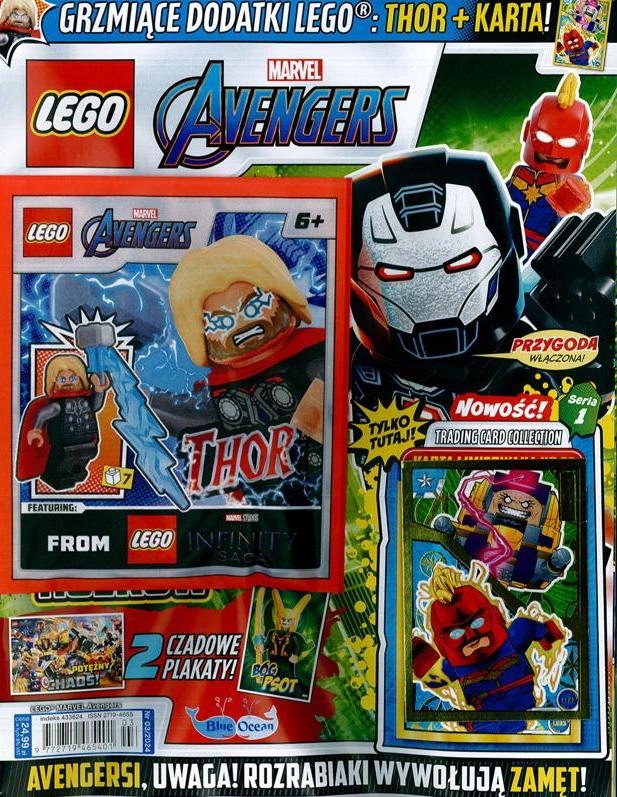 LEGO MARVEL AVENGERS magazyn 3/24 + Thor