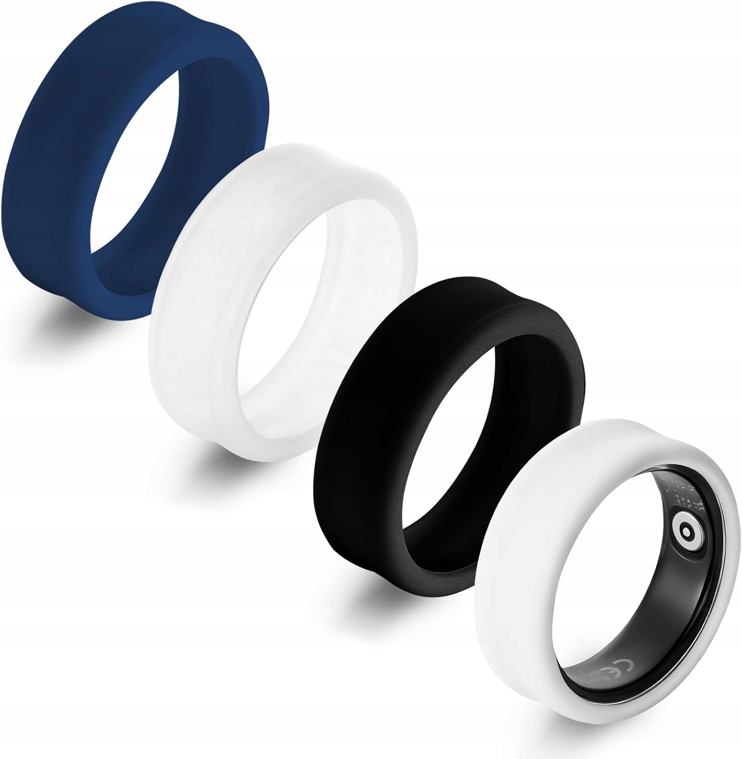 Silikonové Pouzdro Pro Oura Ring Gen 3/4 Elastické, Ochranné, Sada 4 Kusů