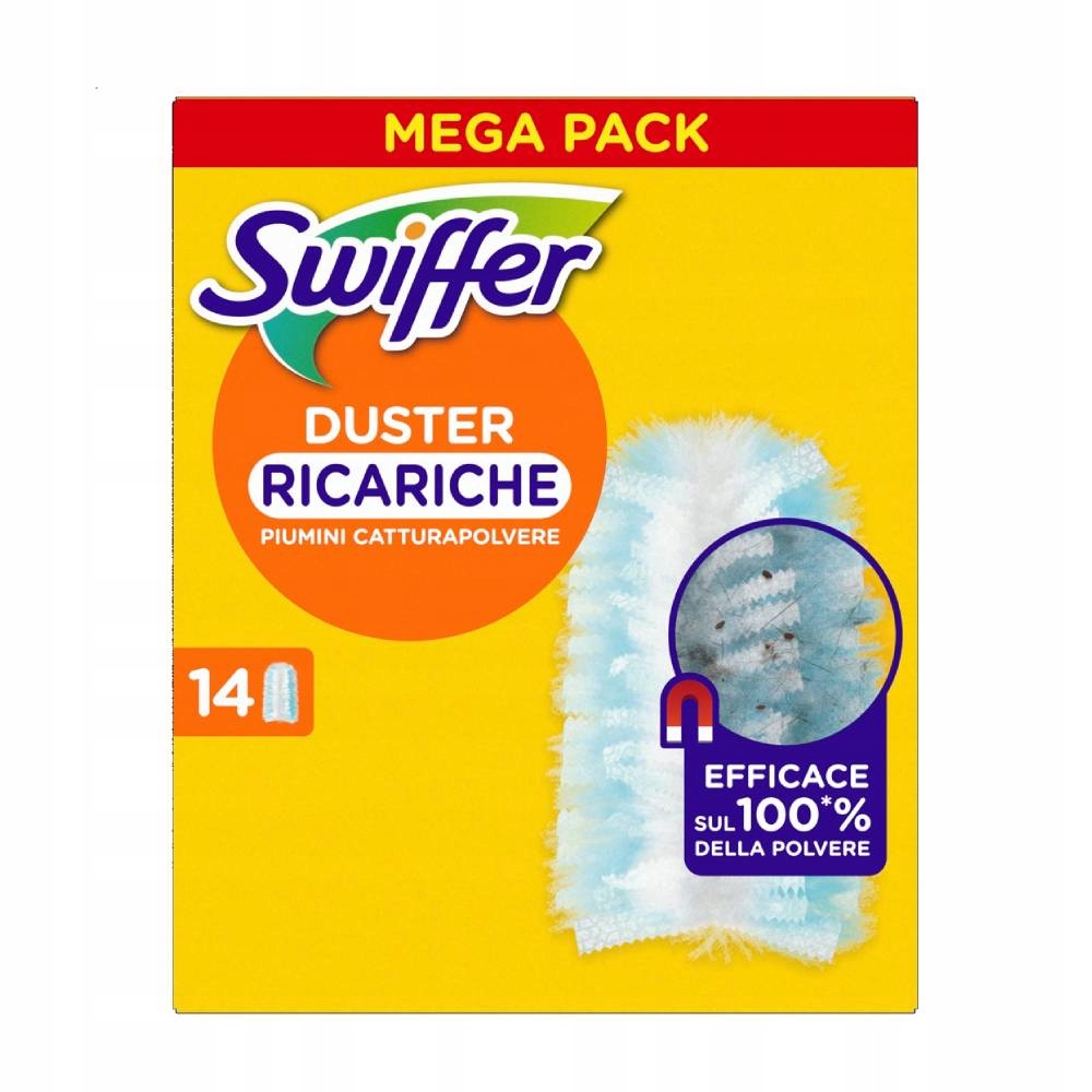 Levně Swiffer Dusters Zásoba 14 Kusů Náplně do elektrostatické metly