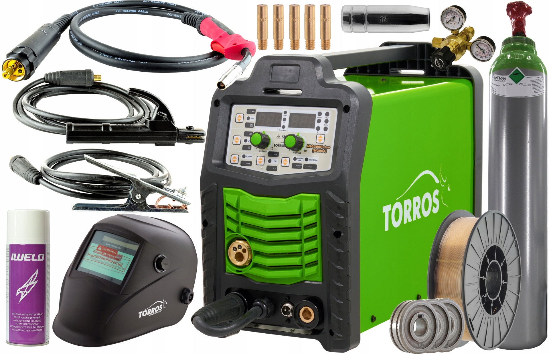

Spawarka Migomat Torros MIG200 Puls, 3 w 1, synerg