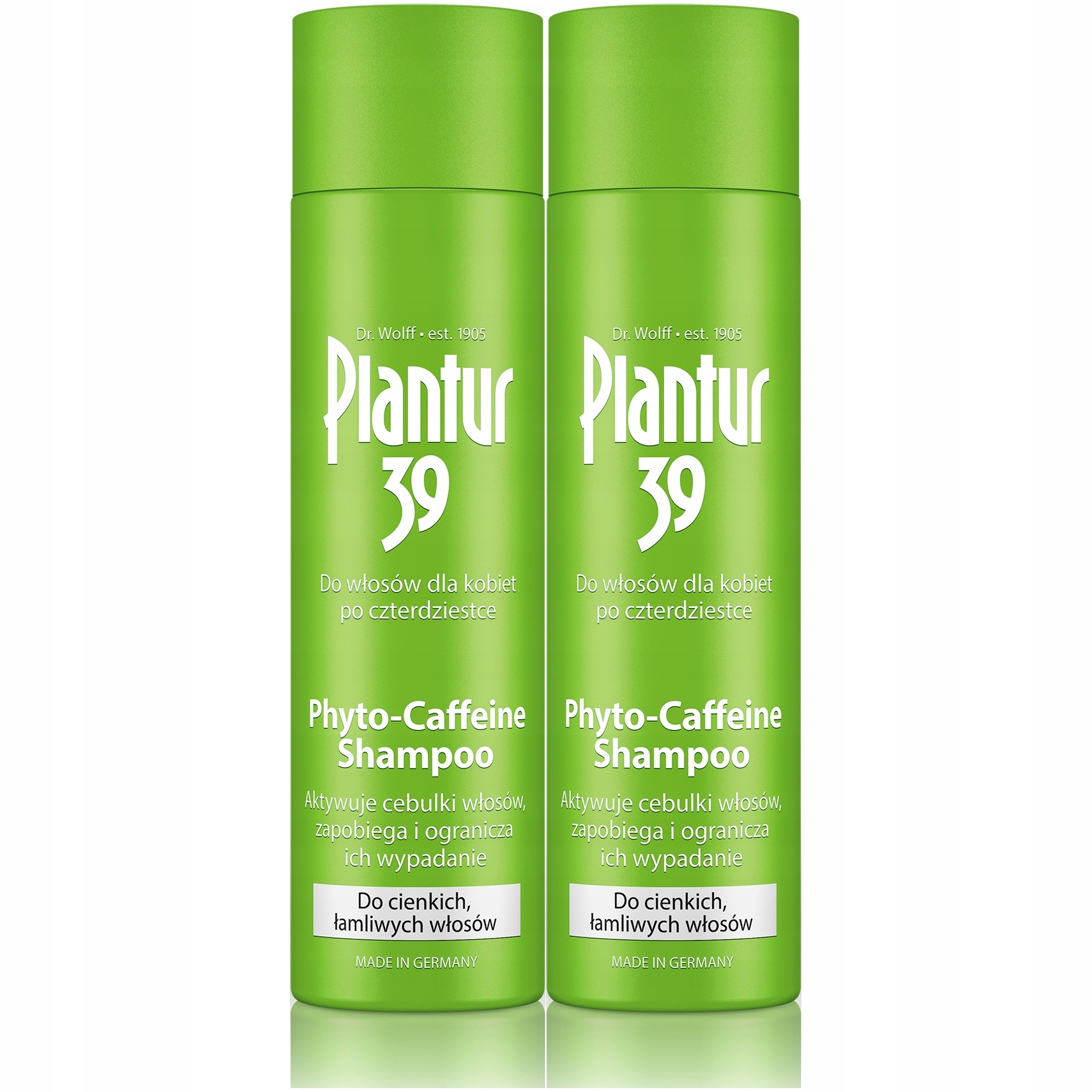 Szampon Fito-Kofeinowy Plantur 39 Dla Łamliwych i Cienkich Włosów 500ml