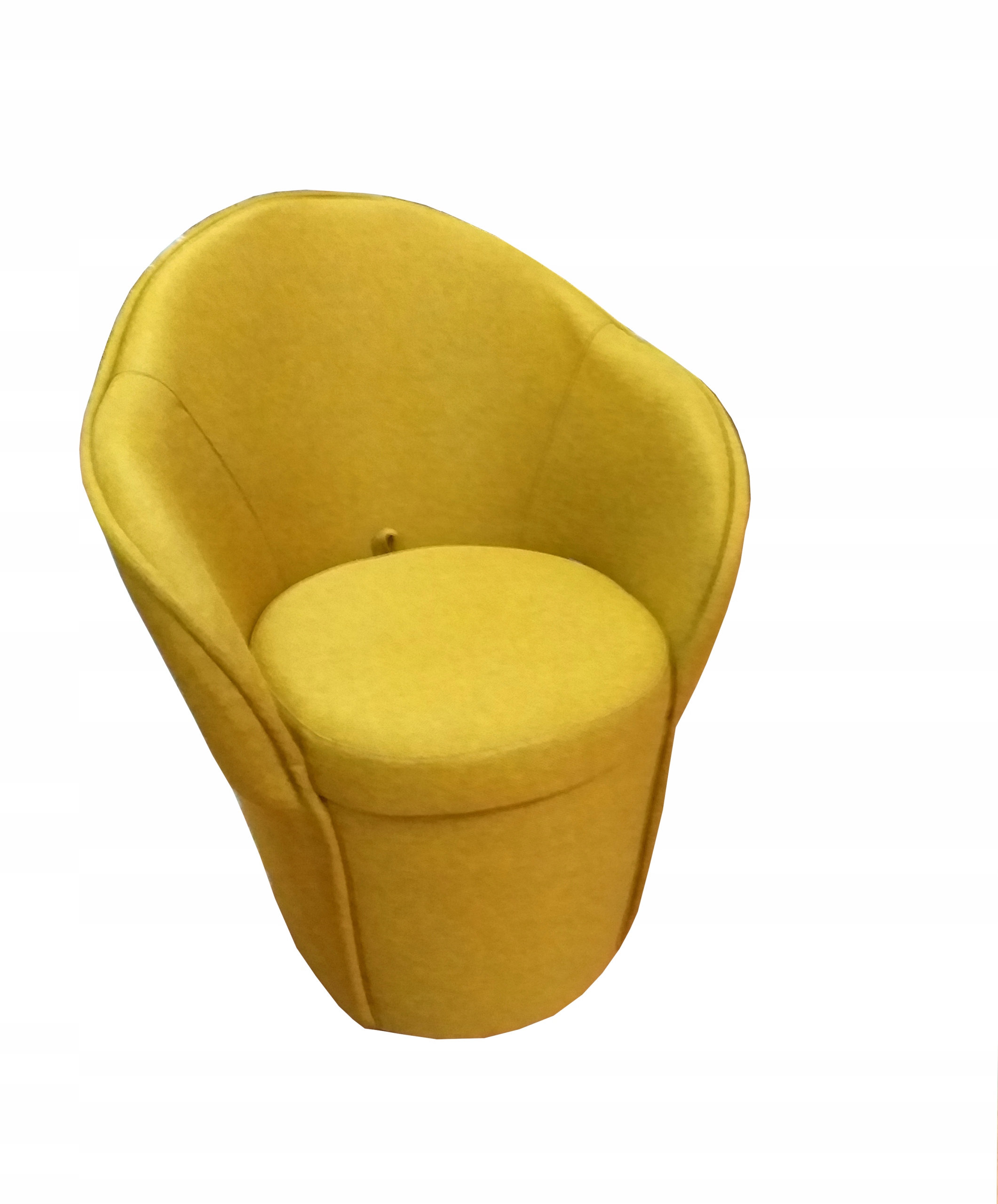 

Fotel XXL musztardowy