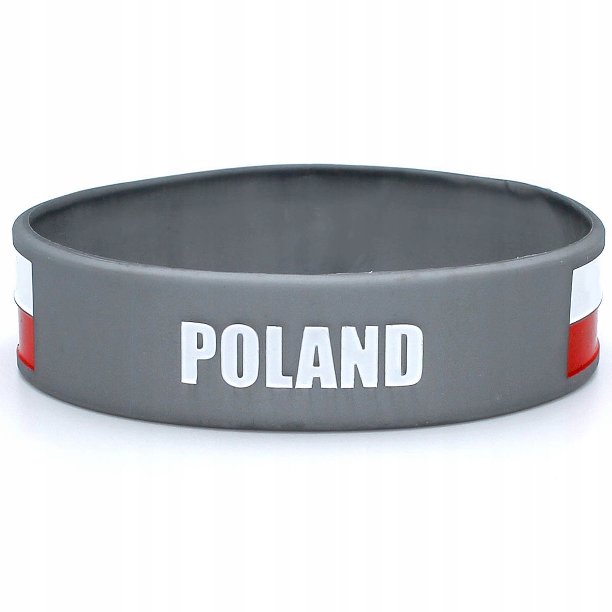 BRANSOLETKA OPASKA SILIKONOWA POLAND POLSKA FLAGA