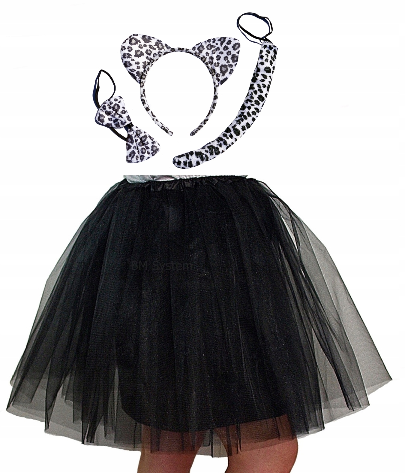 STRÓJ KOTKA KOTA KOT KOTEK podszewką 14-99lat 50cm