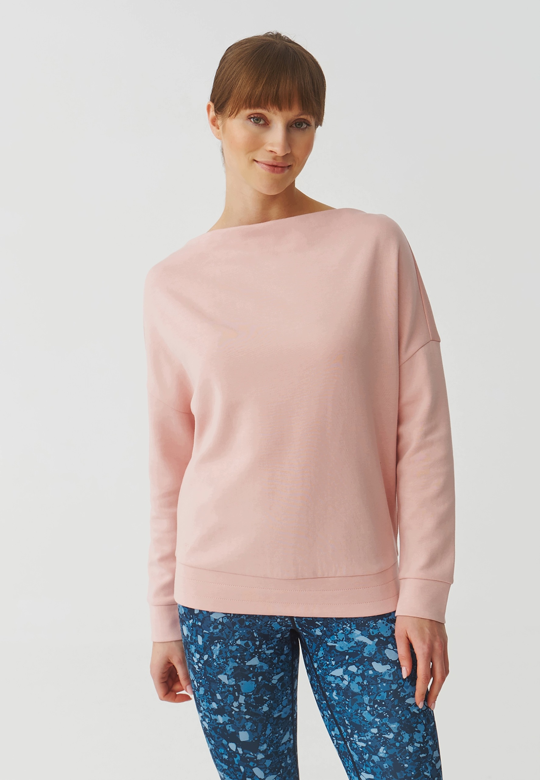 Tatuum Bluza Damska Sportowa Oversizowa Bawełniana Różowa r. XL