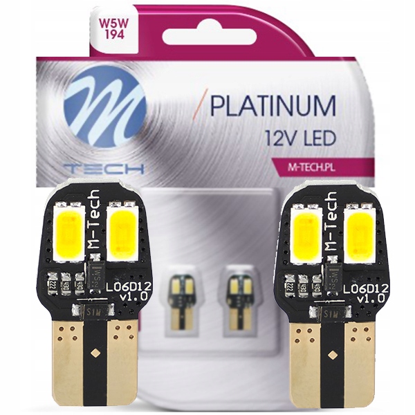 

W5W Dioda Cambus 4x Led Osram 6000K 3lata Gw 2szt.