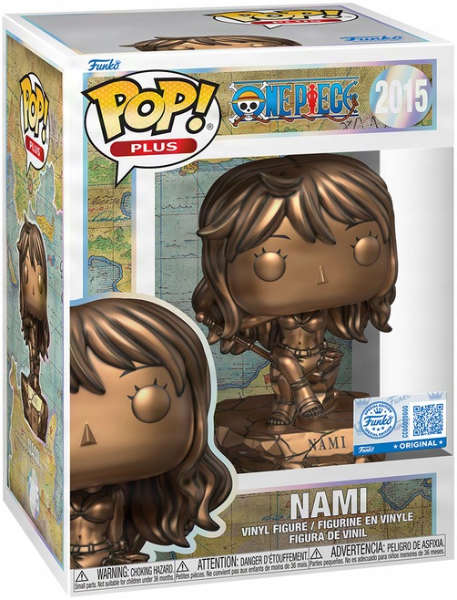 Funko Pop! One Piece Nami Bronze #2015 figurka s tvrdým protektorem