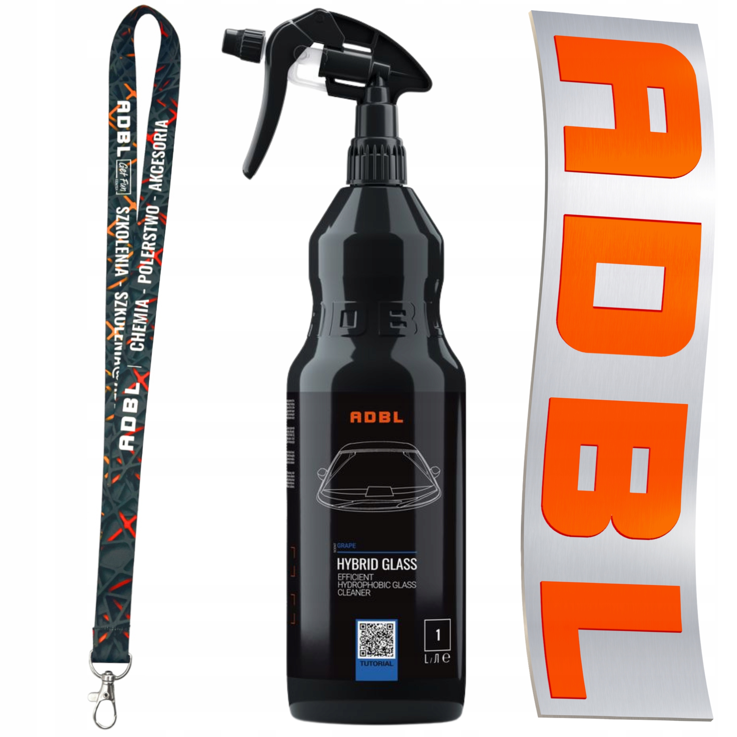 Adbl Hybrid Glass 1L Płyn Mycia Czyszczenia Szyb Z Efektem Niewidzialnych