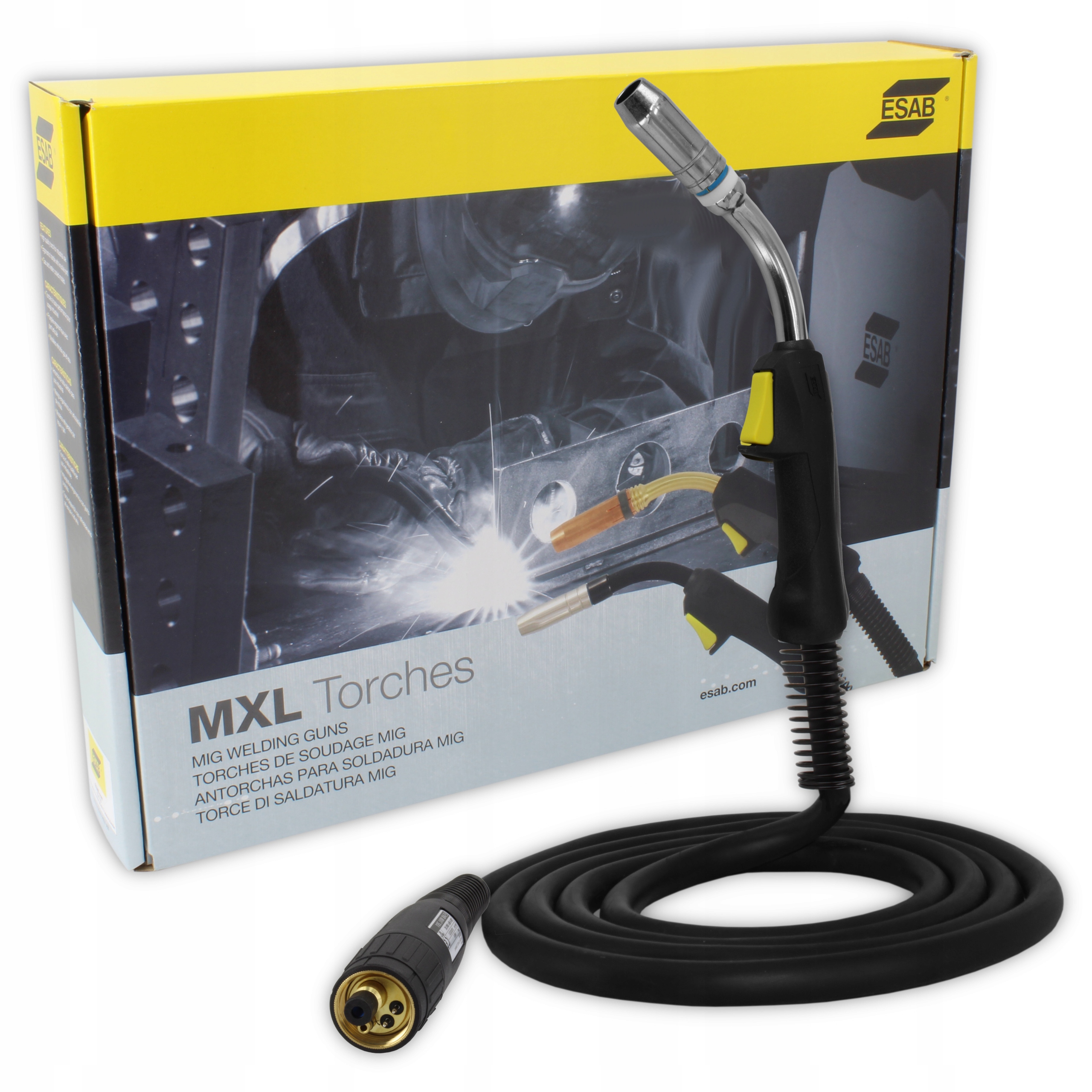 

Uchwyt spawalniczy Esab MXL 271 4m Euro Mig Mag