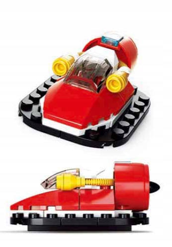 

Klocki Sluban Straż Pożarna Pojazd Poduszkowiec