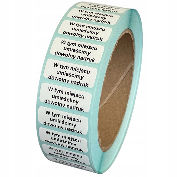 Белый пломба 30*11 мм 1000 шт