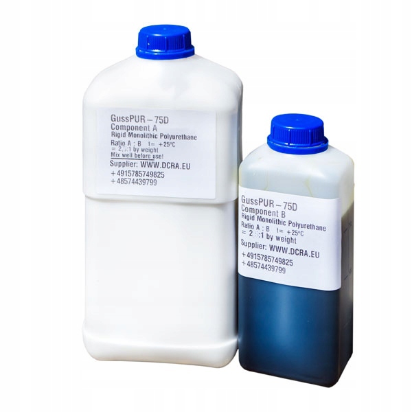 Polyuretanová licí pryskyřice pro prototypové lití GussPUR-75D 1 kg