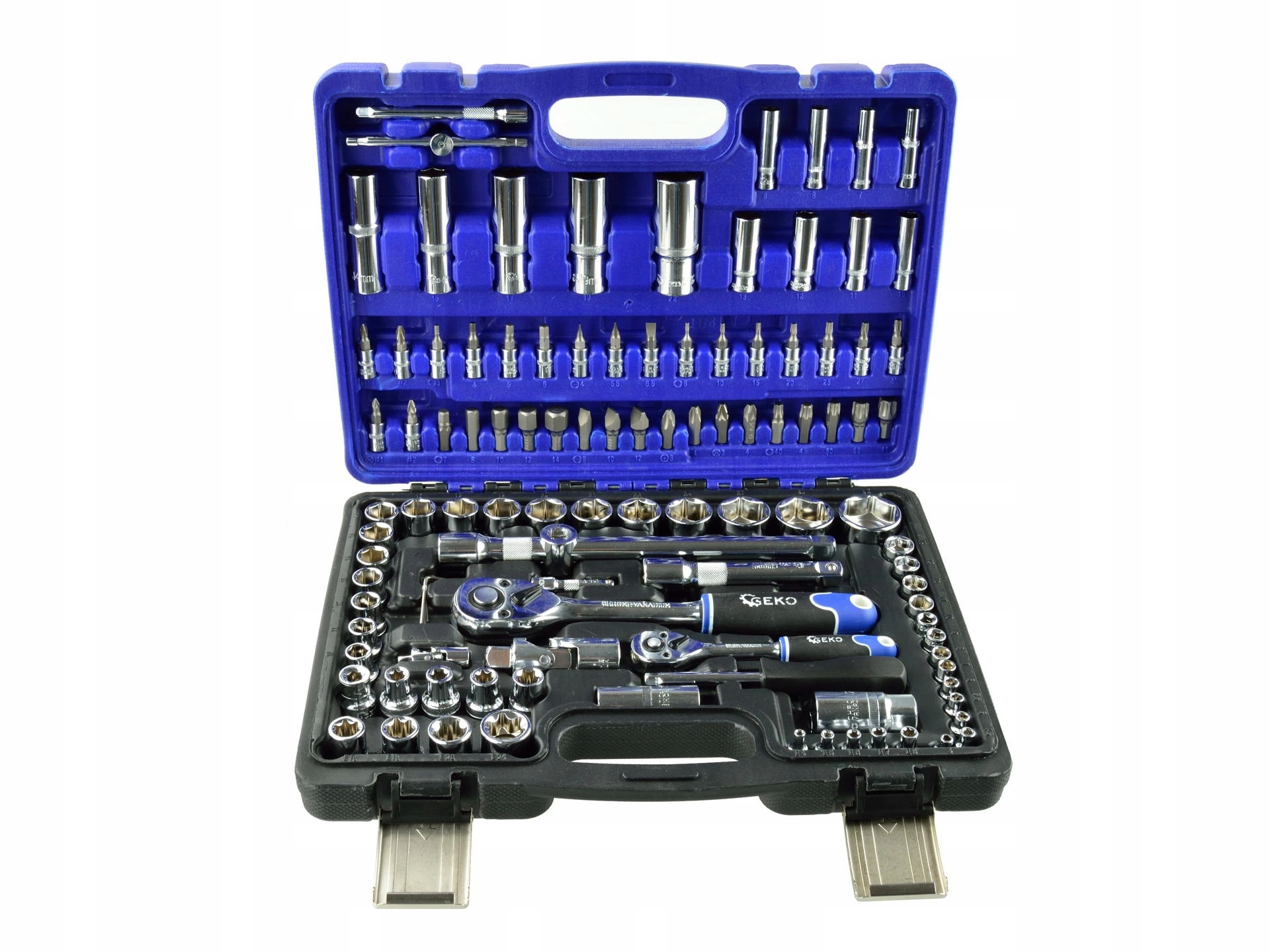 Sada nástrčkových a torx kľúčov 108 ks Crv Geko G10101