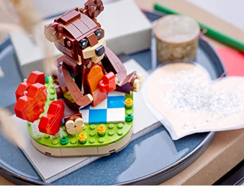 LEGO CREATOR WALENTYNKI NA PREZENT MIŚ SERCE 40462 Bohater / Bajka brak