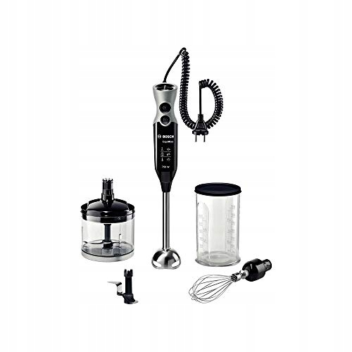 BOSCH Blender Ręczny ErgoMixx 750W 12 Prędkości Turbo Czarny Szary — miniatura 2