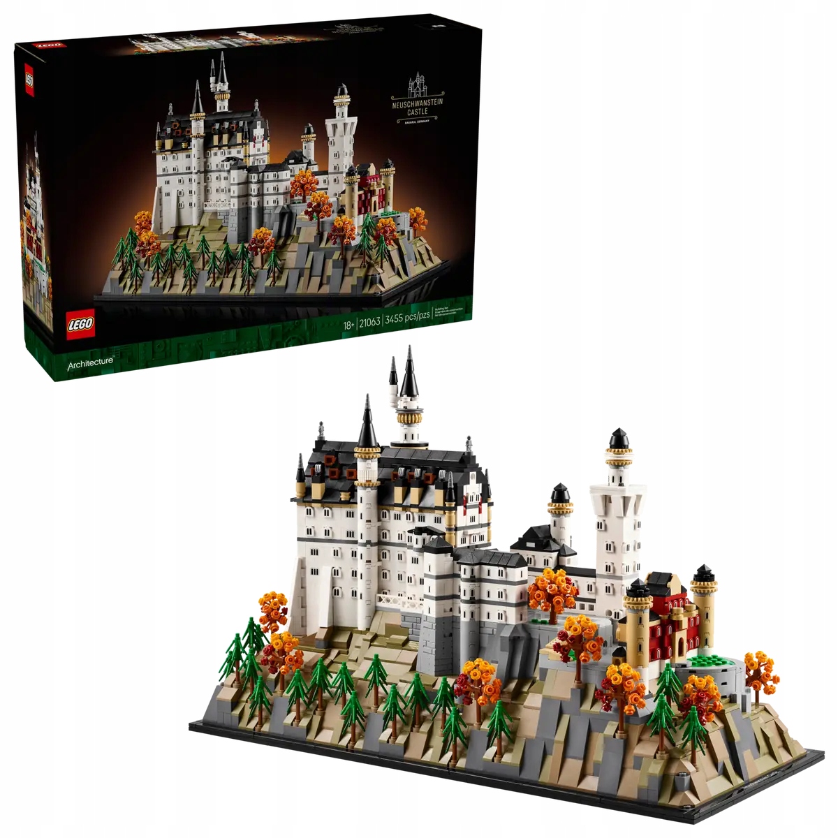stavebnice Lego Architecture 21063 Zámek Neuschwanstein