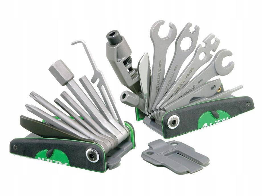 Sada nářadí pro klíče na kolo, kapesní nůž Topeak