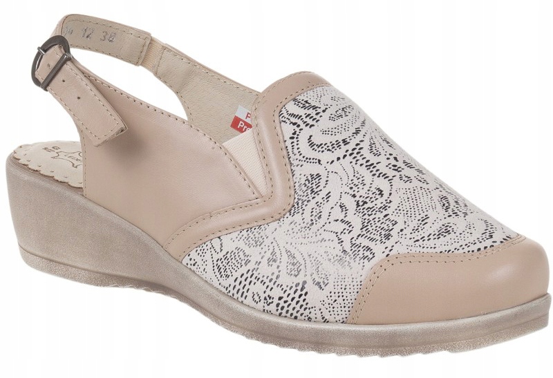 Axel Comfort Dámské Sandály 1904 Tuhost G1/2 Zakryté Prsty Kožené vel. 36