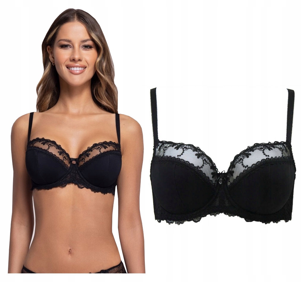 Ava Podprsenka Polovyztužená Semi Soft 1030 Novato Černá 95 CM