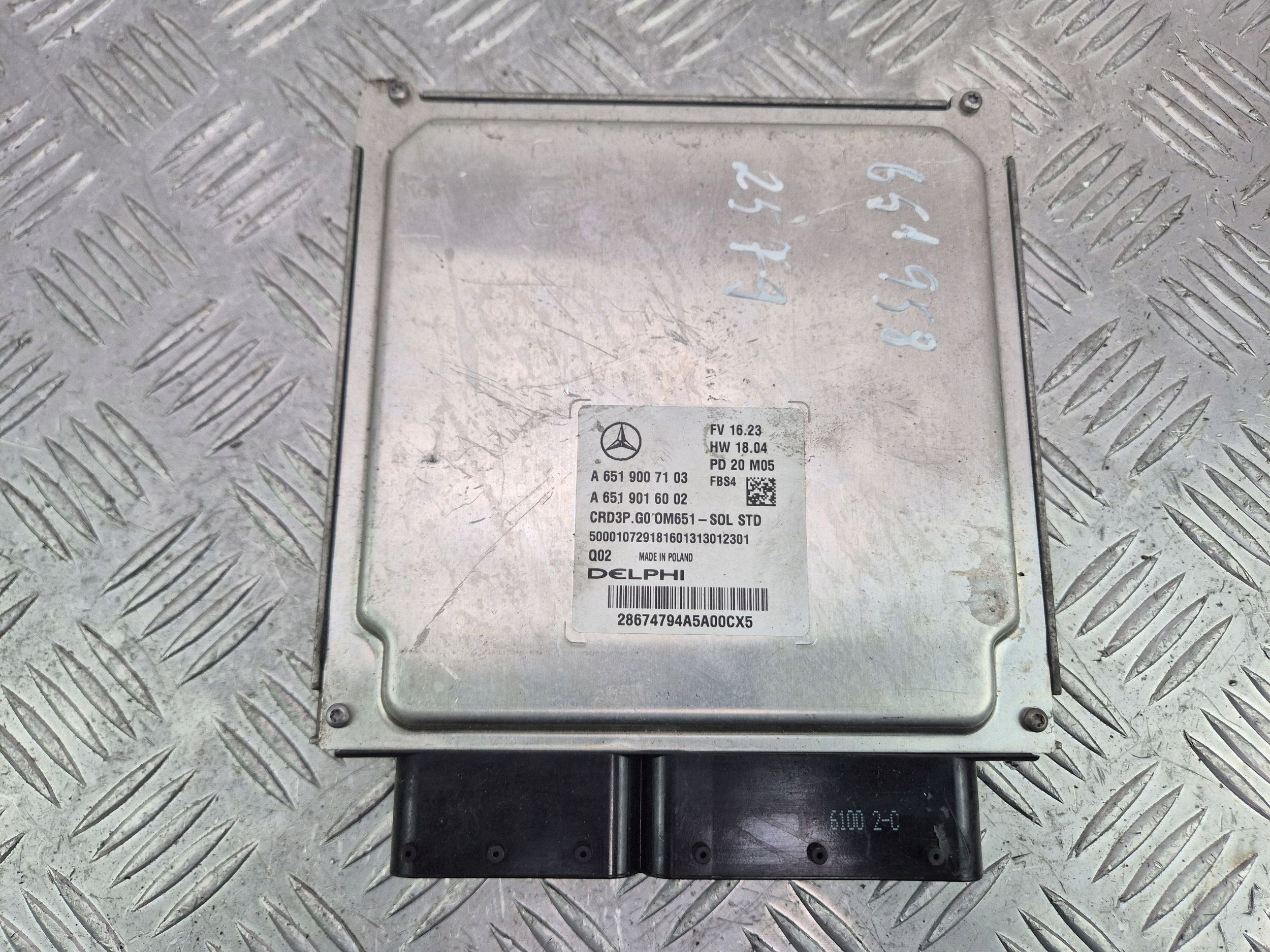 control unit computer MERCEDES SPRINTER W907 W910 A6519007103