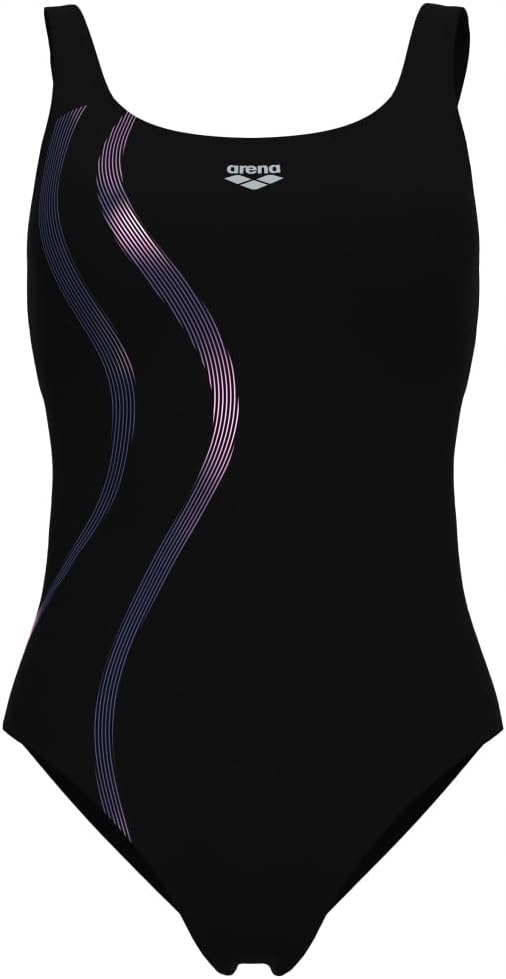 Strój kąpielowy Arena Ginevra Wing czarny D 40