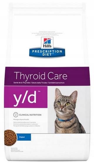 Hill's Thyroid Care y/d suché krmivo pro kočky 1,5 kg