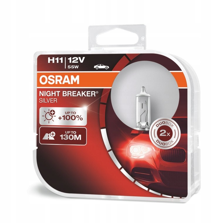 

żarówka Osram Night Breaker Silver 100% H11 12V