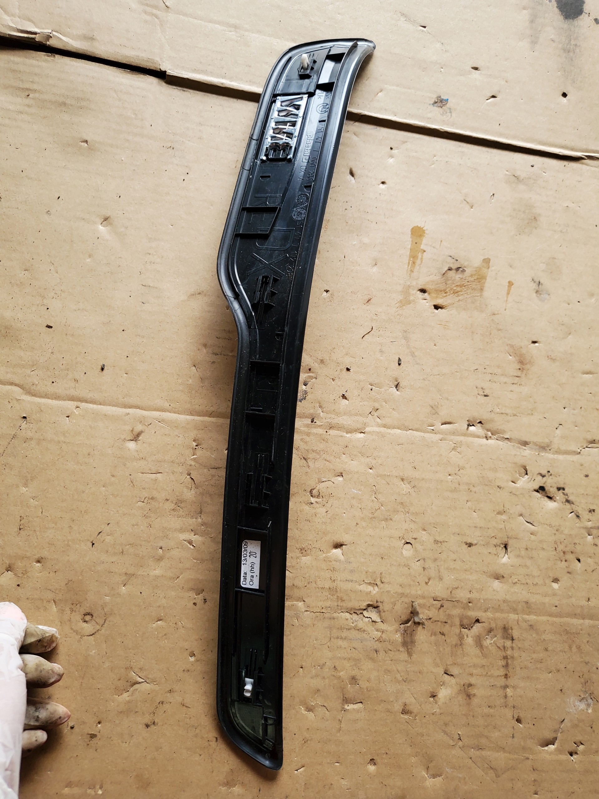 moulding threshold cover cap for threshold right rear part BMW 3 E90 E91 OE