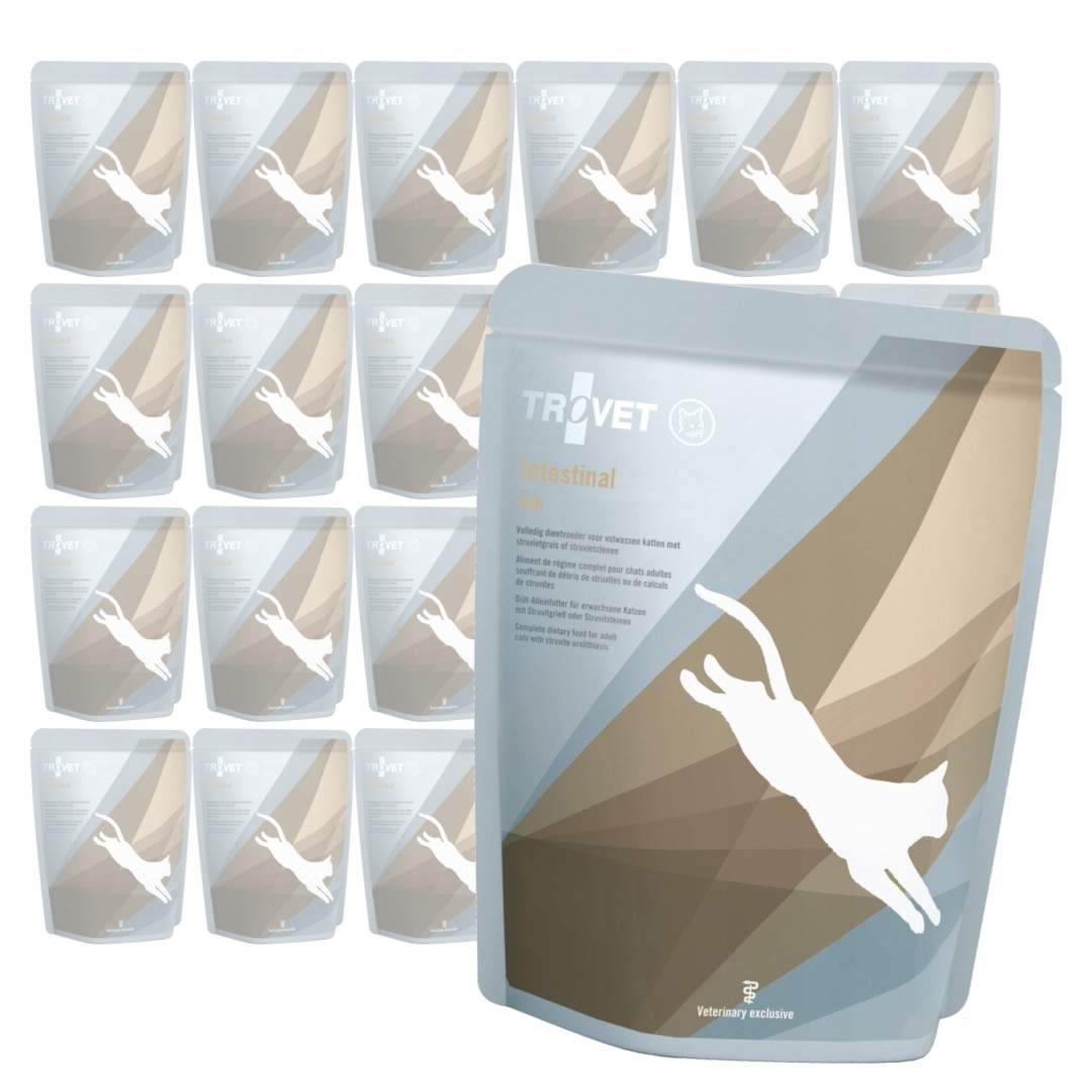 Levně Trovet Intestinal Frd 24x85g Dietní Vlhké Krmivo Kuřecí losos Pro Kočky