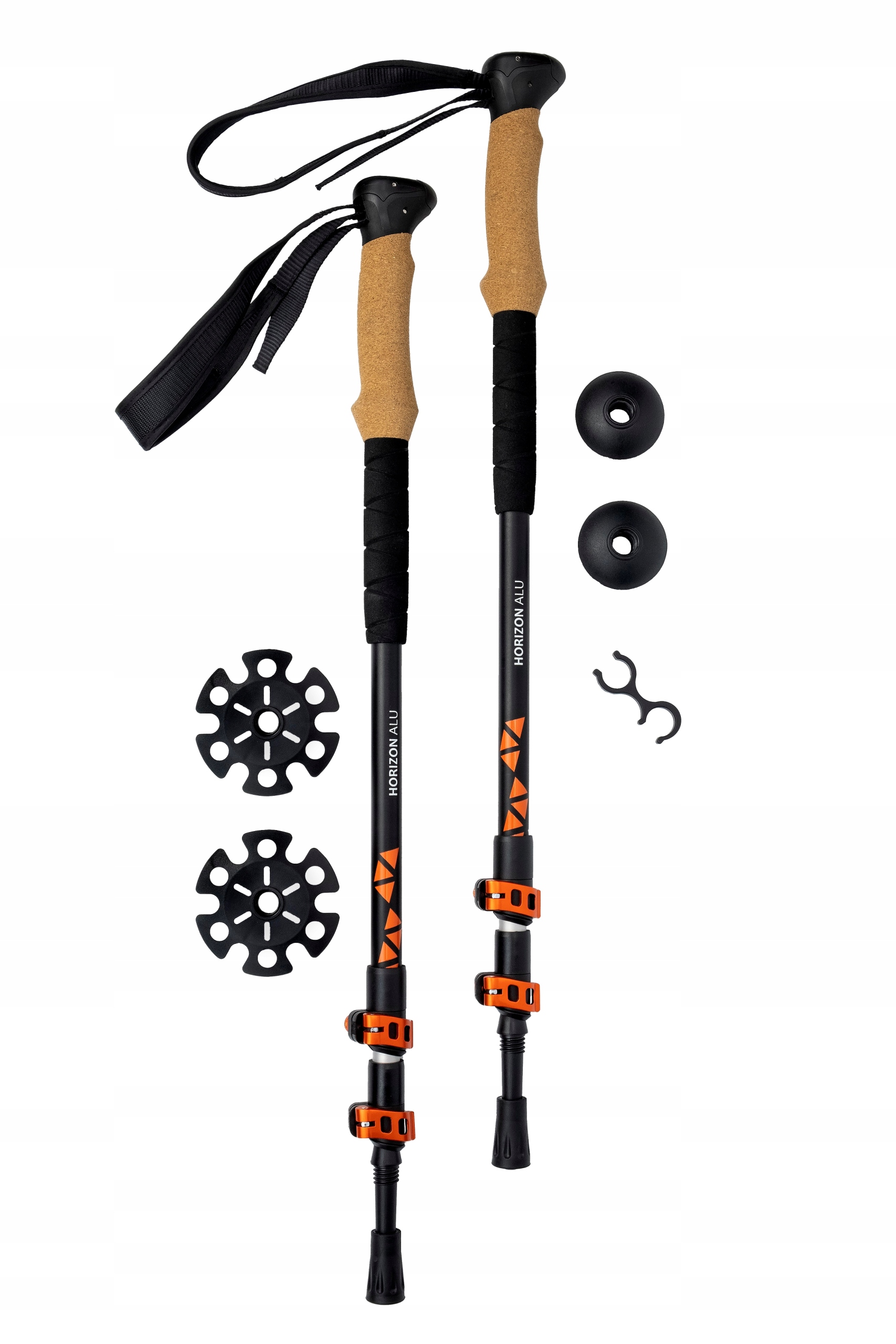 Aluminiowe Kije Trekkingowe Nordic Walking Rockland Horizon Alu 63-135cm