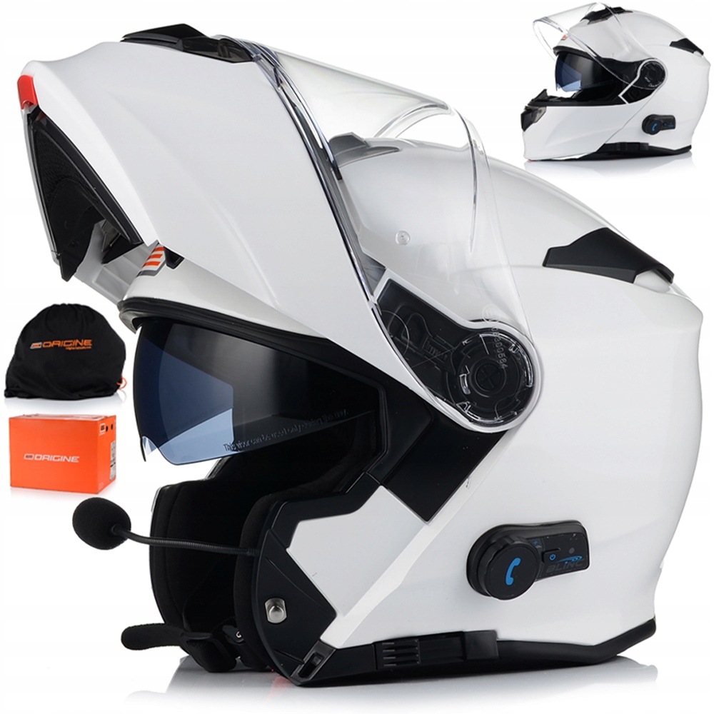 Motocyklová Prilba Origine Delta Bt Čeľusťová, Vstavaný Bluetooth Interkom