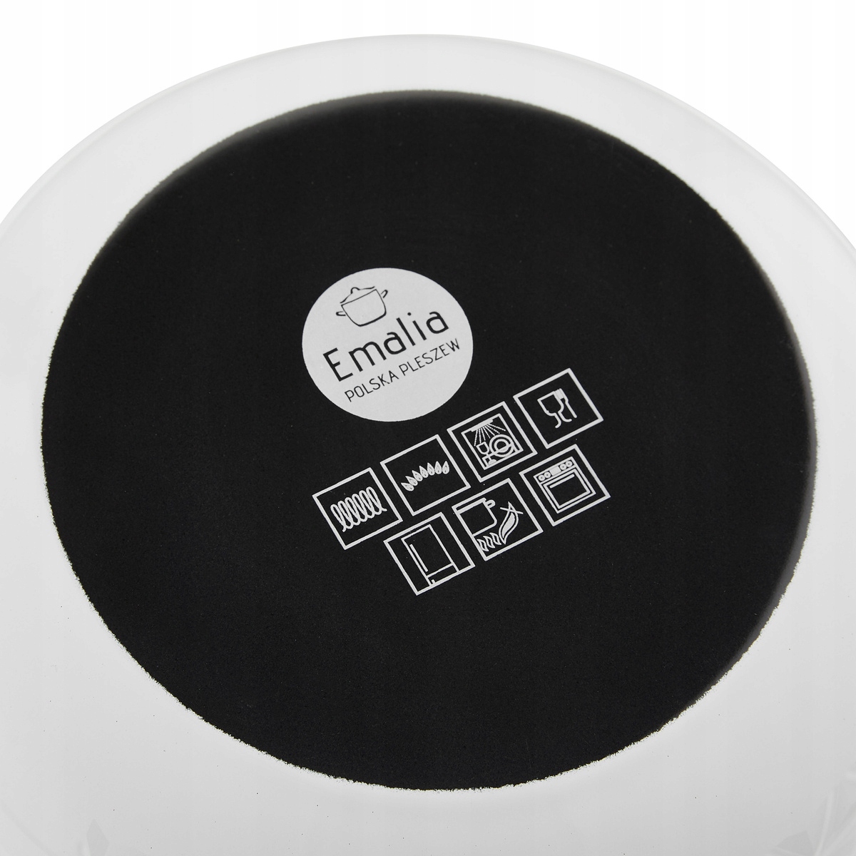 Zestaw garnków Emalia Pleszew Pyza Diamond 8 el. Materiał emaliowane