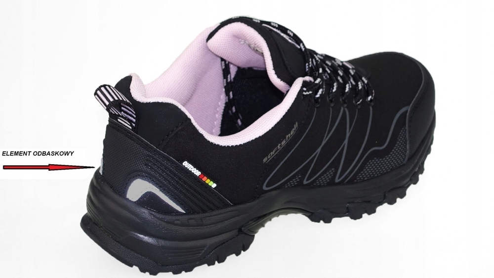 DAMSKIE BUTY TURYSTYCZNE SOFTSHELL TREKKINGOWE Marka American Club