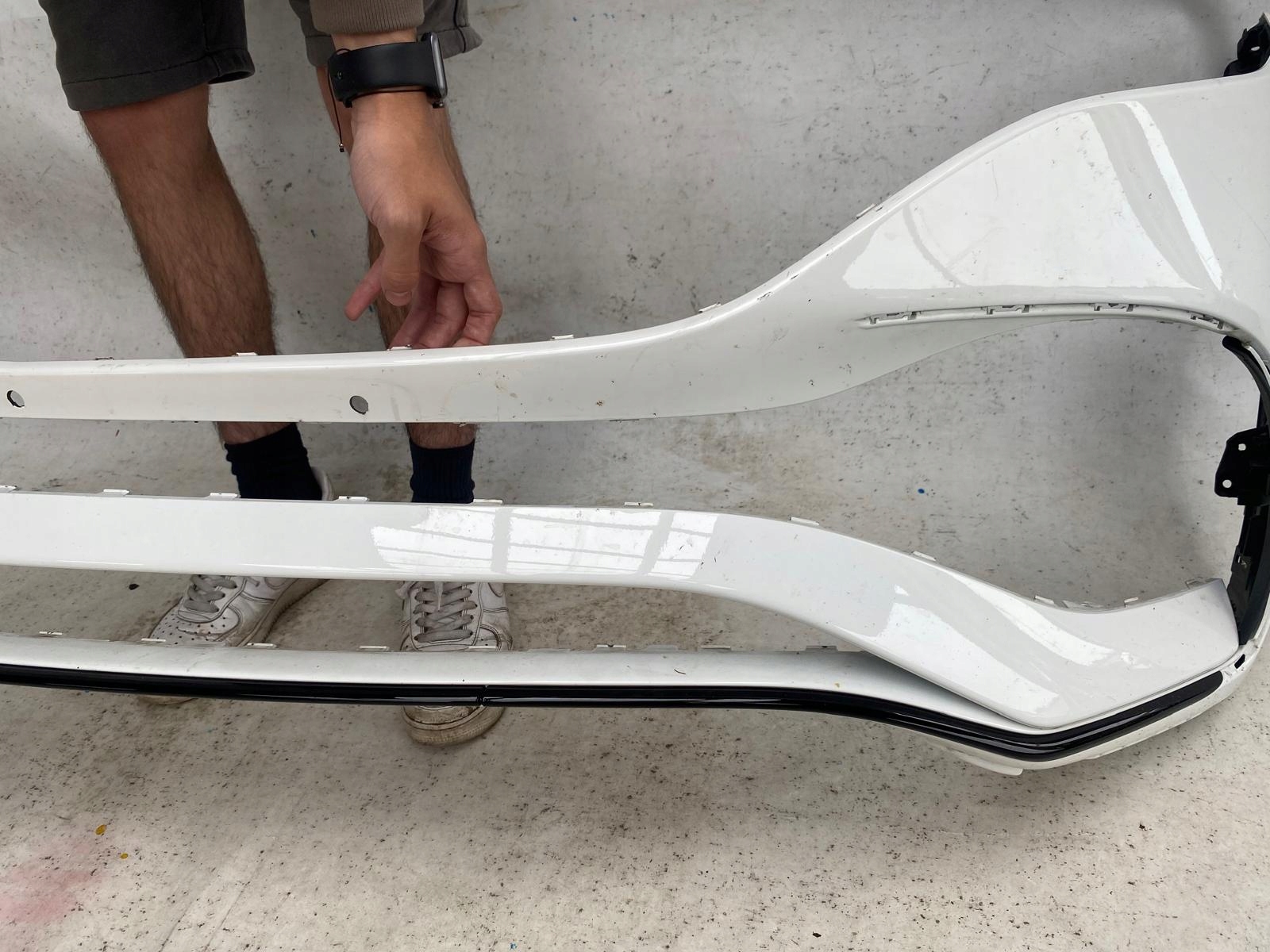 MERCEDES EQA W243 LIFT 23- bumper front front A2438856901
