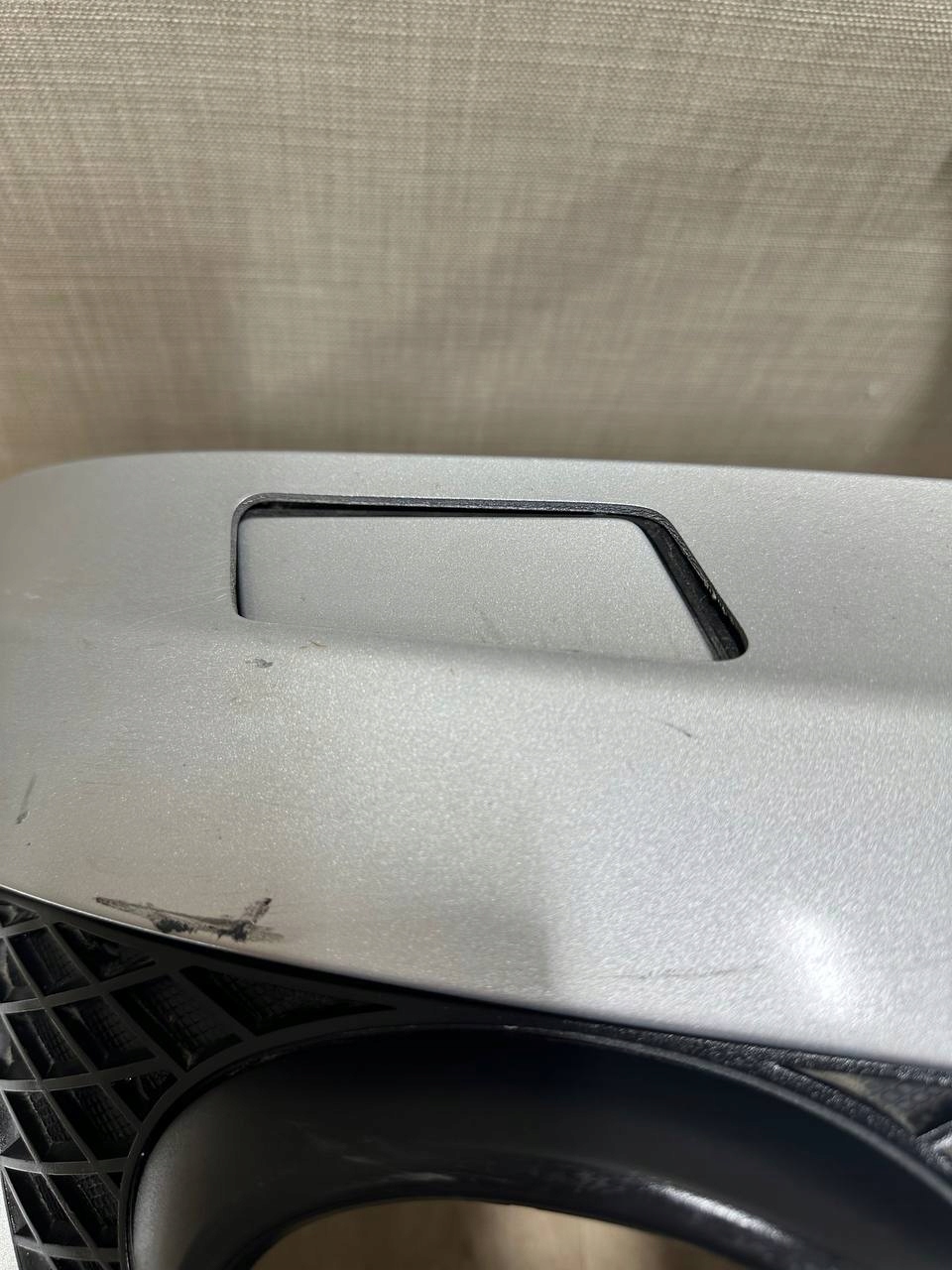 Mercedes-Benz ML W164 2005-2008 front bumper front A1648850625