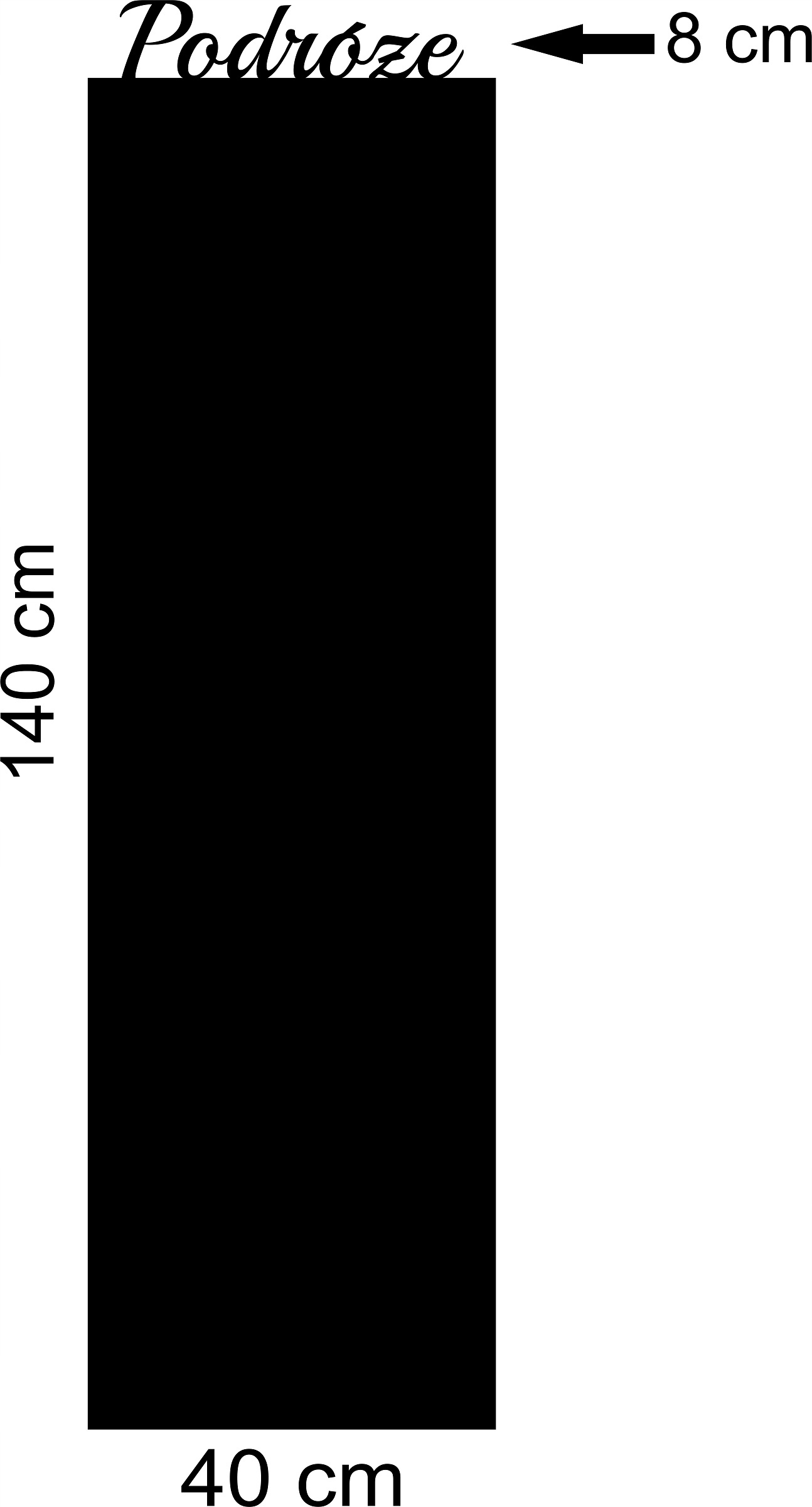 Kovová tabuľa Magnety z cestovania obdĺžnik Cestovanie 140x40 Farby