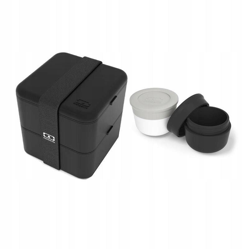 

Zestaw Lunchbox Square Pojemnik Sos Monbento