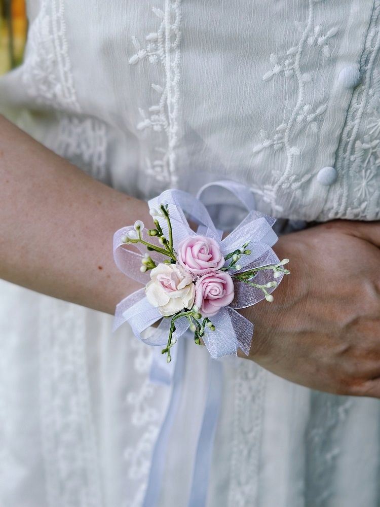 KOTYLION NA RĘKĘ ŚLUB STUDNIÓWKA KORSARZ WESELE BUKIECIK RÓŻOWY Rodzaj kotylion