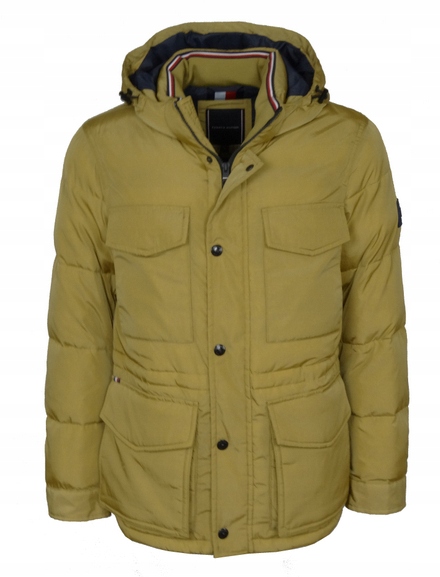 Tommy Hilfiger pánská bunda, medová, prošívaná, L