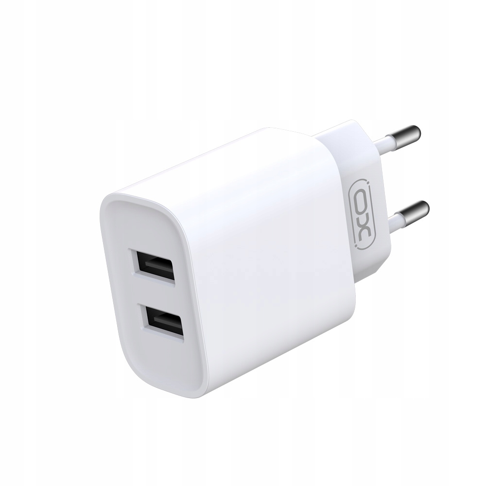 Xo ładowarka sieciowa CE02C 2x Usb 2,1A biała kabel Usb-c