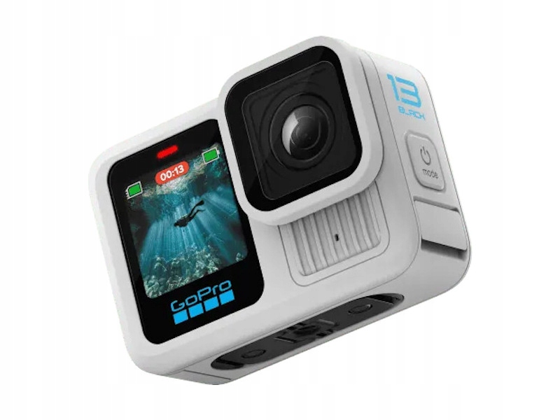 Kamera sportowa Gopro Hero 13 Polar White Gps, Wi-Fi, Bluetooth