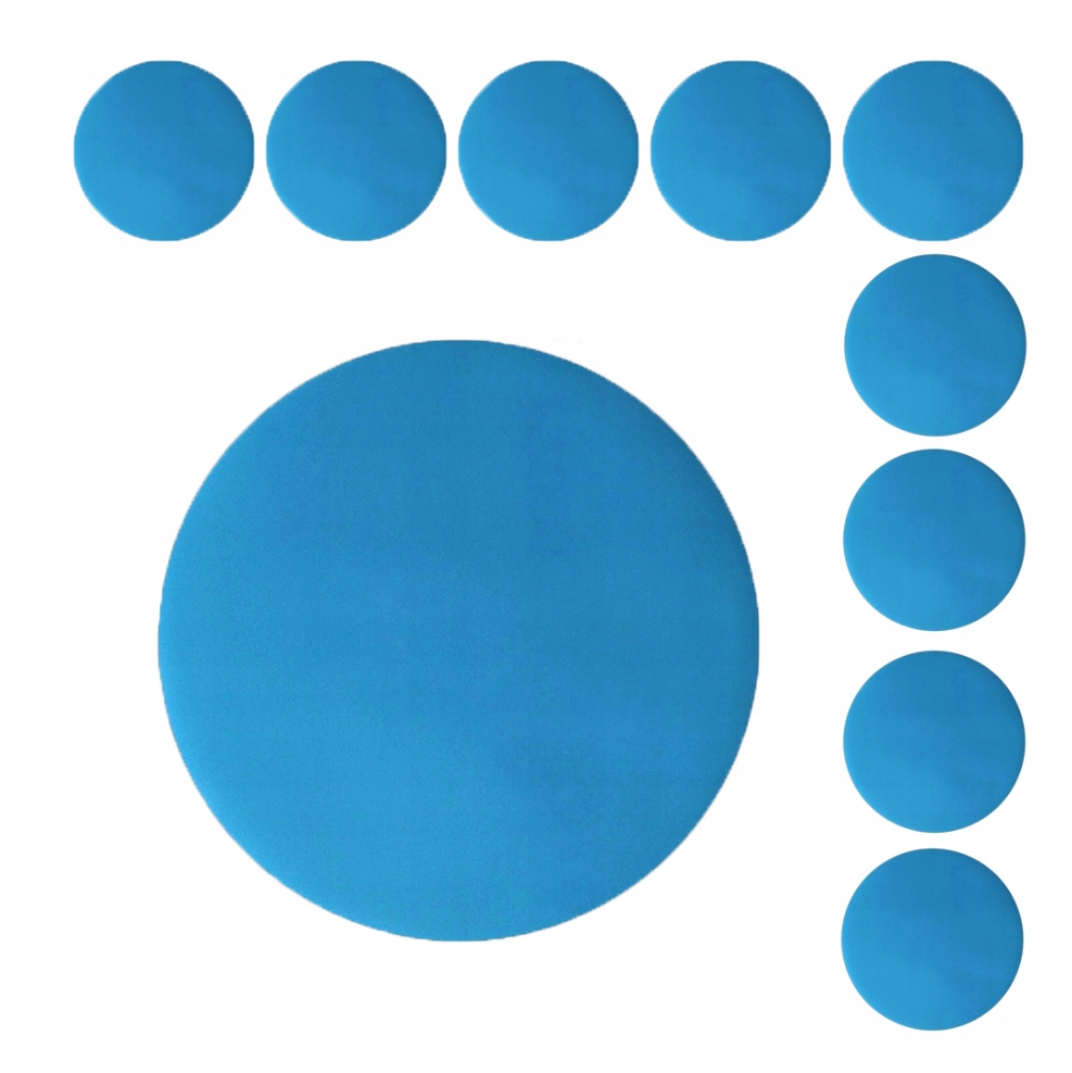 Papier Ścierny Krążek Wodny Do Polerowania Na Rzep 125mm P2000 10 szt.