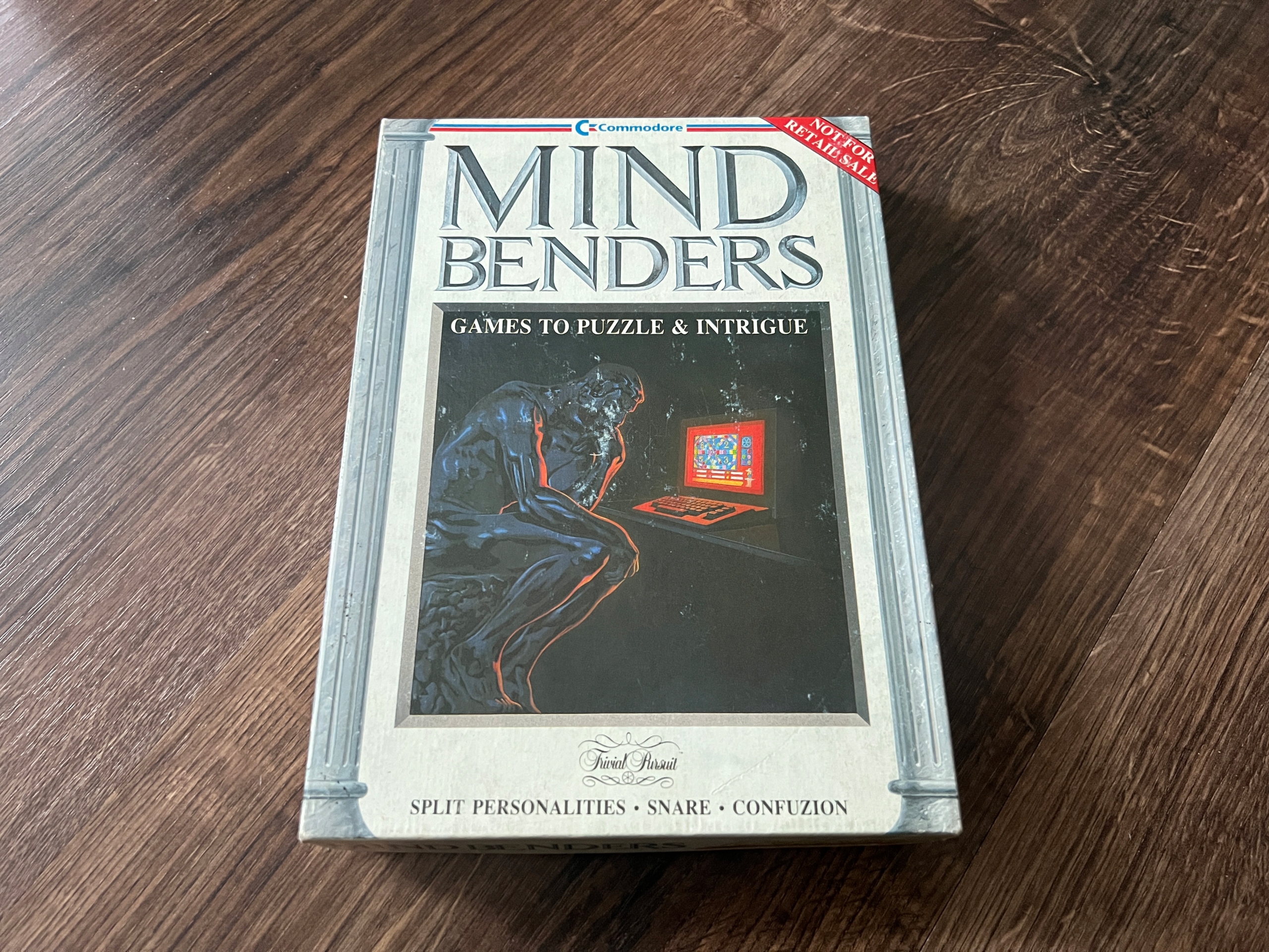 ORYGINALNE PROGRAMY COMMODORE 64 - MIND BENDERS - BOX